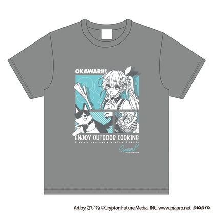 Hatsune Miku - Outdoor Cooking Okawari!! T-Shirt [Pre-Order Nov 2026]