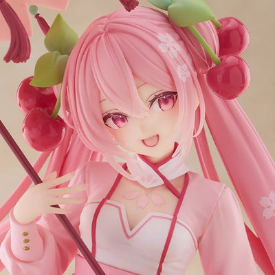 Hatsune Miku AMP+ Figure - Sakura Dress Ver.