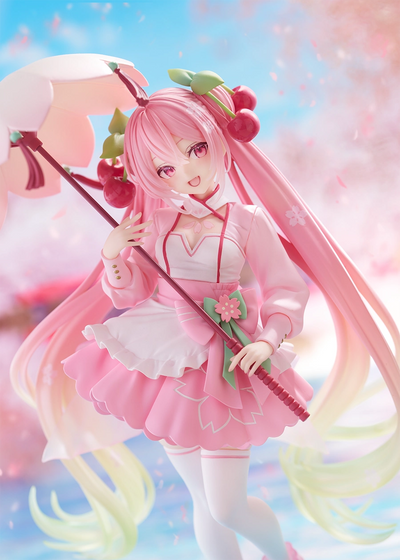 Hatsune Miku AMP+ Figure - Sakura Dress Ver.