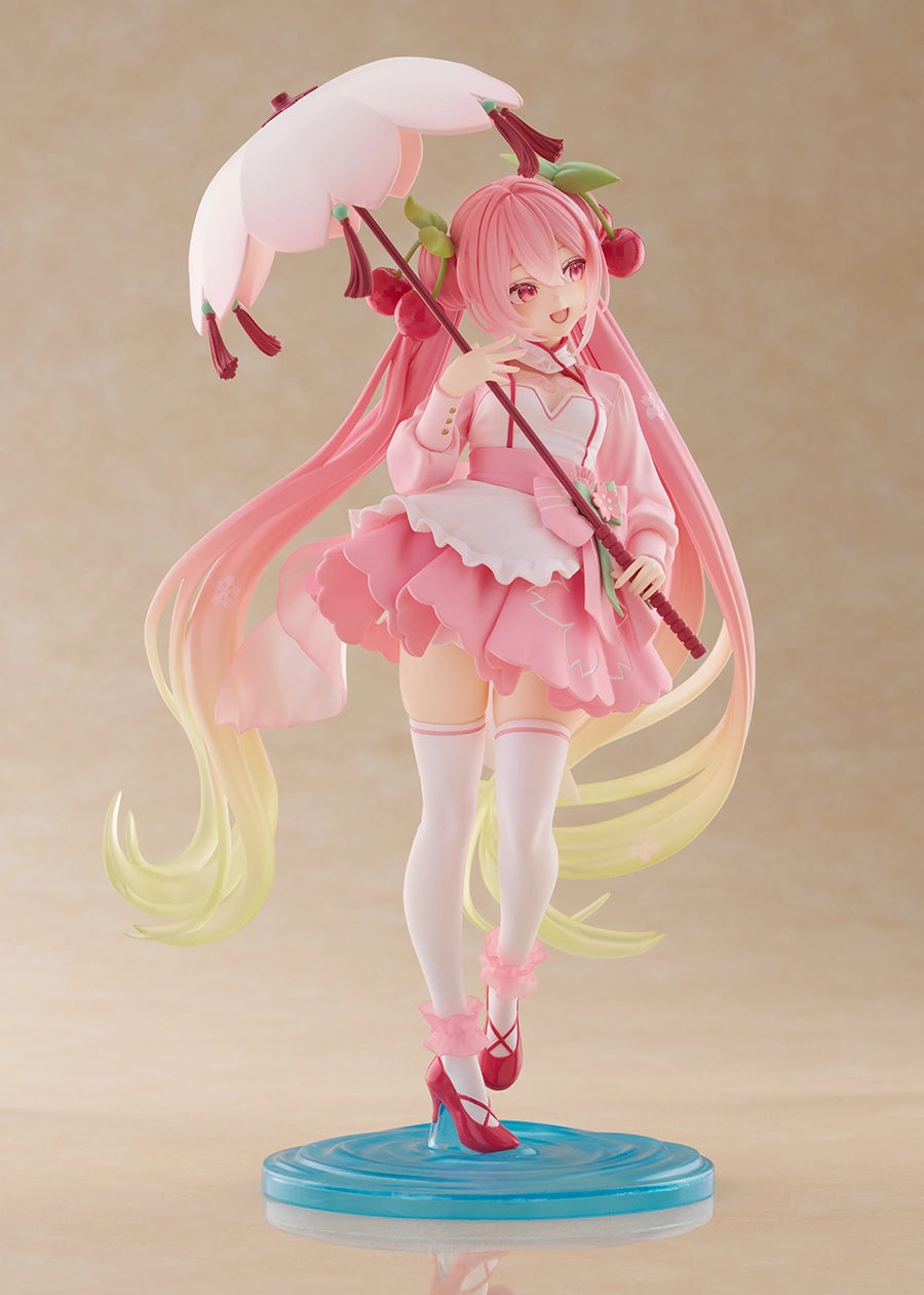 Hatsune Miku AMP+ Figure - Sakura Dress Ver. [Pre-Order Feb 2026]