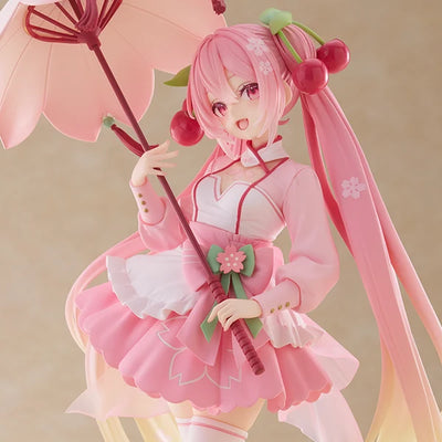 Hatsune Miku AMP+ Figure - Sakura Dress Ver.