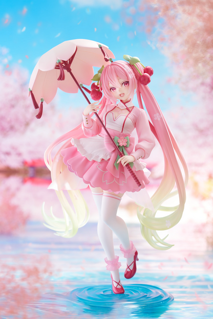 Hatsune Miku AMP+ Figure - Sakura Dress Ver. [Pre-Order Feb 2026]