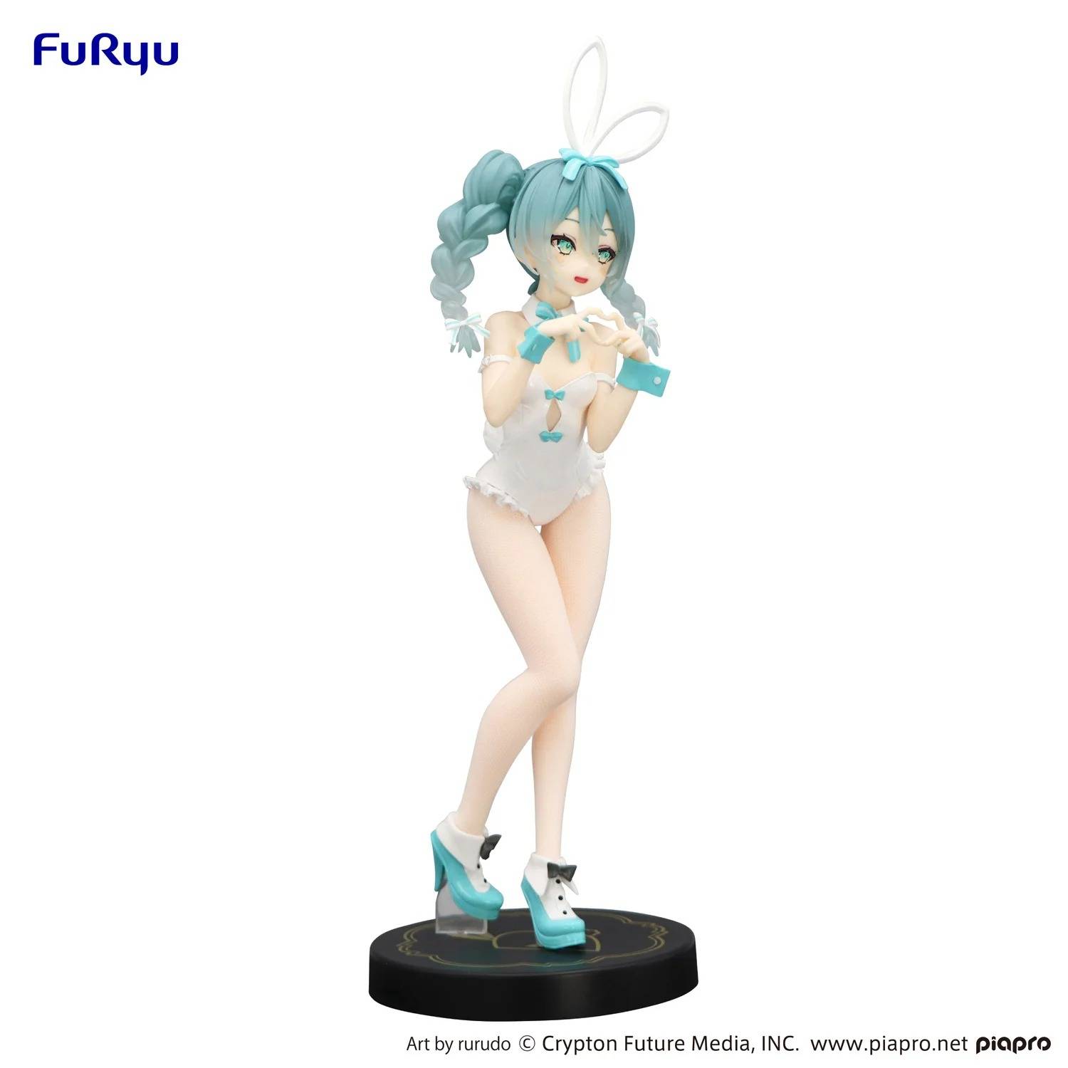 Hatsune Miku BiCute Bunnies Figure - Hatsune Miku Rurudo White ver.