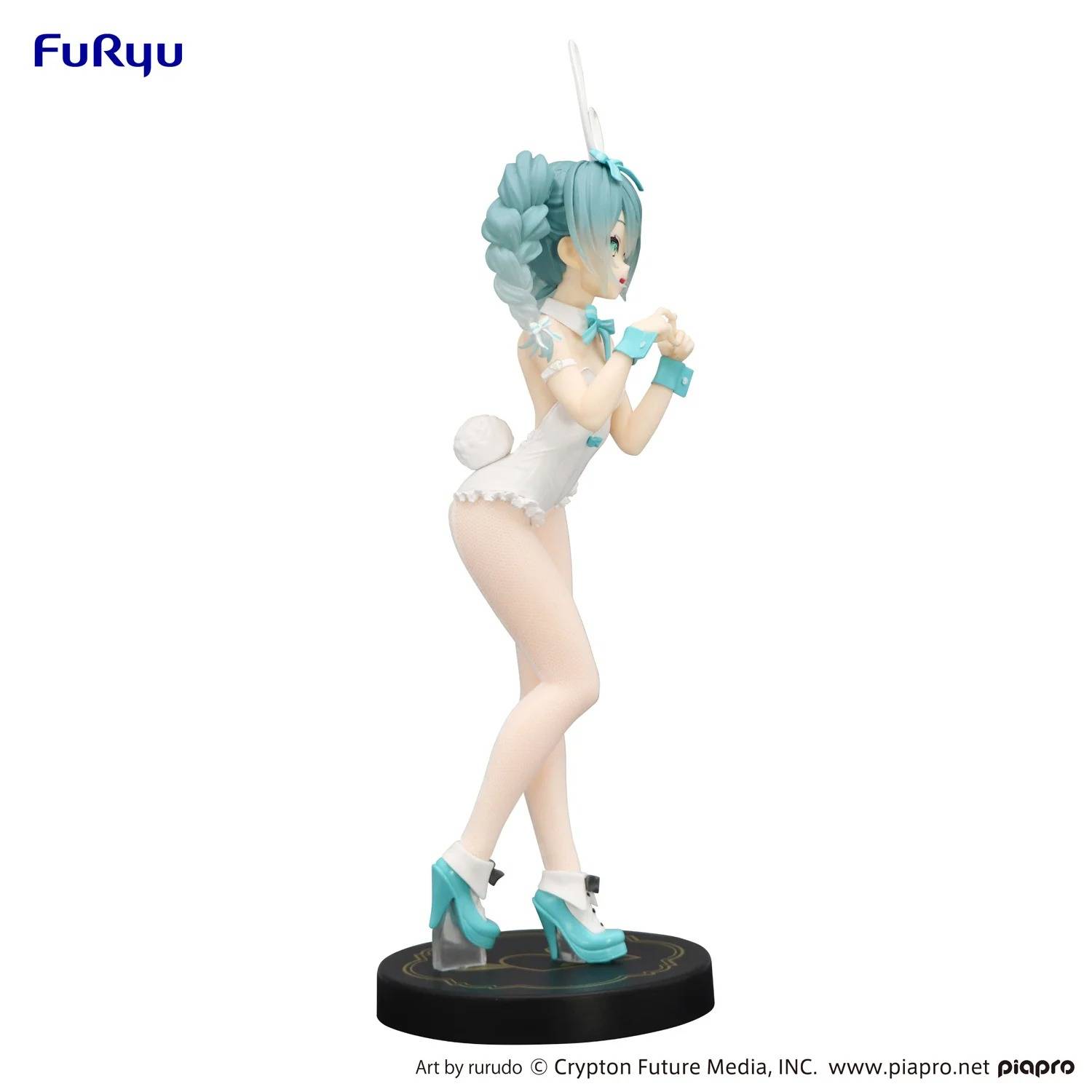 Hatsune Miku BiCute Bunnies Figure - Hatsune Miku Rurudo White ver.