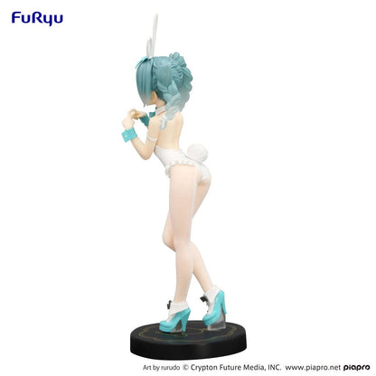 Hatsune Miku BiCute Bunnies Figure - Hatsune Miku Rurudo White ver.