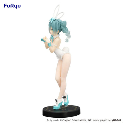 Hatsune Miku BiCute Bunnies Figure - Hatsune Miku Rurudo White ver.