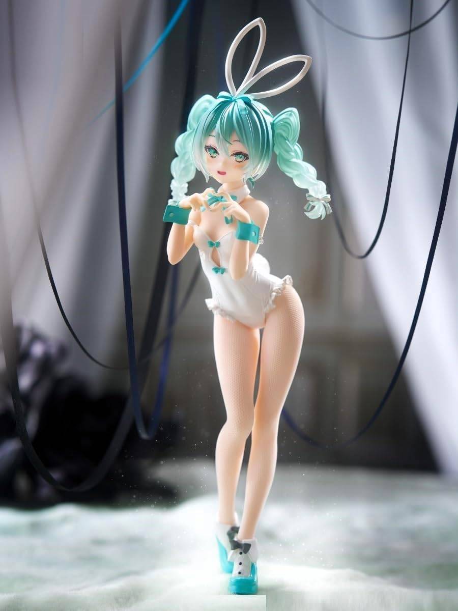 Hatsune Miku BiCute Bunnies Figure - Hatsune Miku Rurudo White ver.