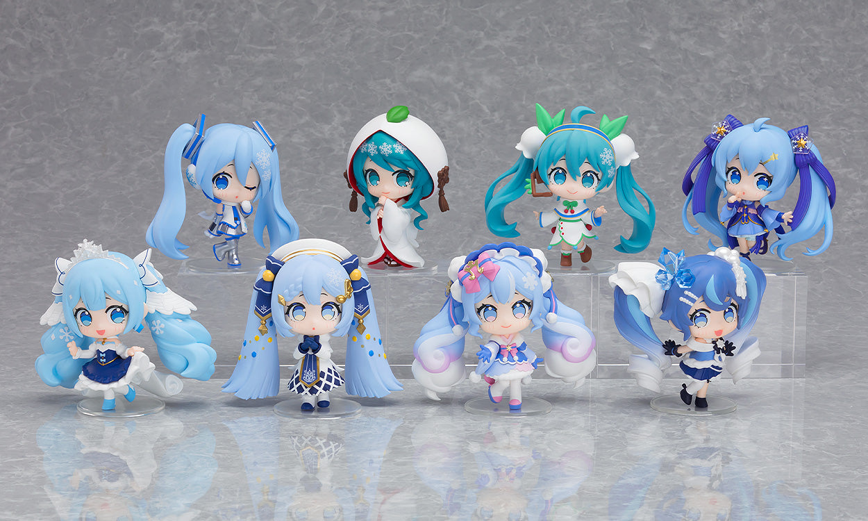 Hatsune Miku Blind Box Series - Snow Miku  All Stars Figure Collection Vol. 2 Complete Set of 8 Types [Pre-Order Feb 2027]