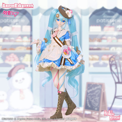 Hatsune Miku Dollfie Dream - Snow Miku 2026 Shiawase Patisserie [Pre-Order Autumn 2026]
