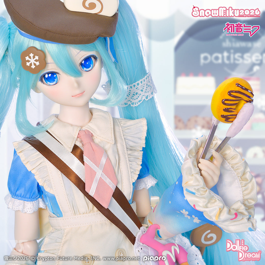 Hatsune Miku Dollfie Dream - Snow Miku 2026 Shiawase Patisserie [Pre-Order Autumn 2026]