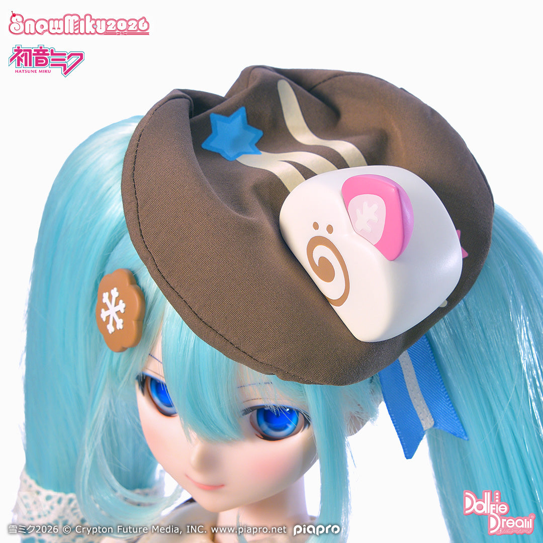 Hatsune Miku Dollfie Dream - Snow Miku 2026 Shiawase Patisserie