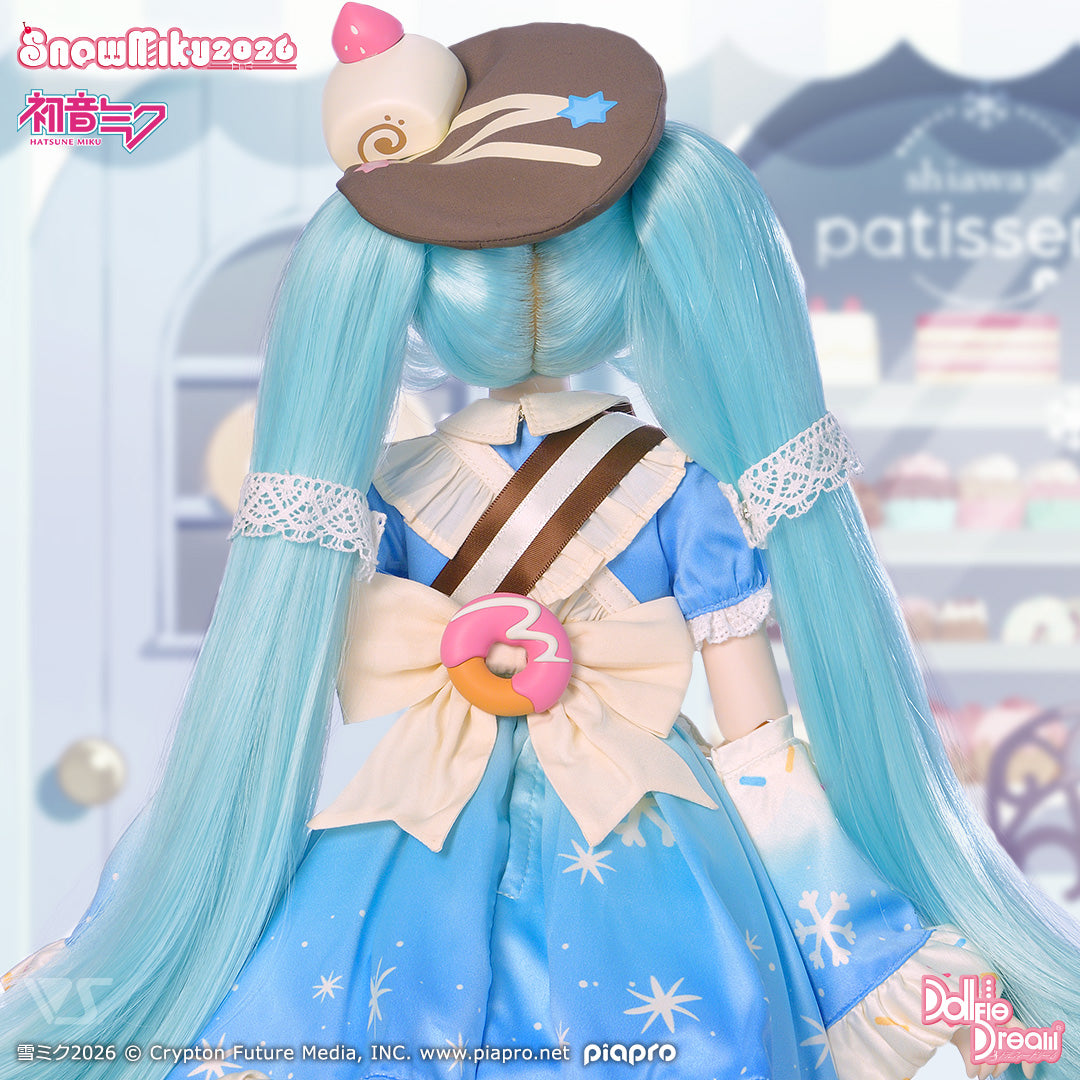Hatsune Miku Dollfie Dream - Snow Miku 2026 Shiawase Patisserie