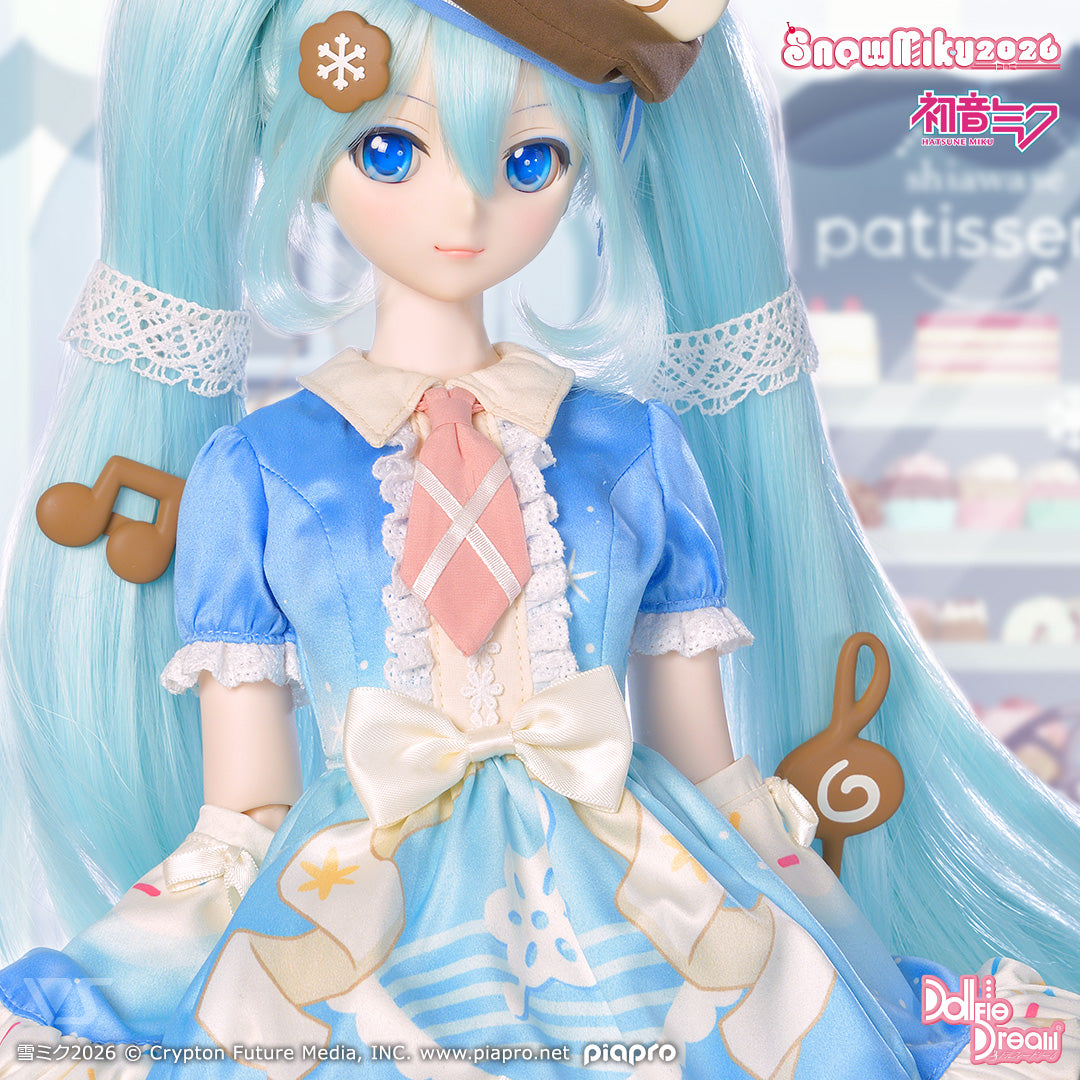 Hatsune Miku Dollfie Dream - Snow Miku 2026 Shiawase Patisserie