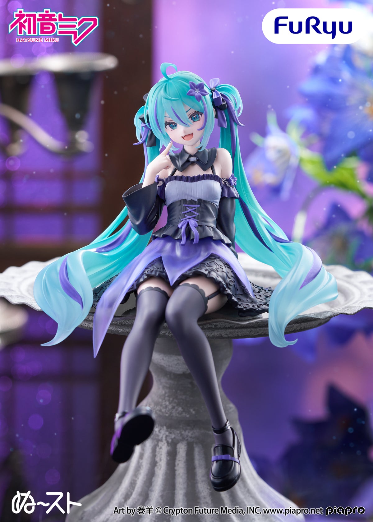 Hatsune Miku Noodle Stopper Figure - Flower Fairy Bellflower Ver. - Imagen 1