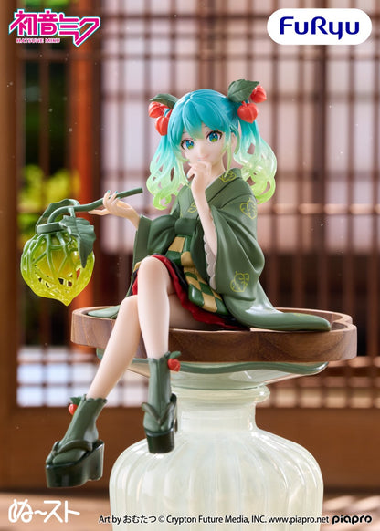 Hatsune Miku Noodle Stopper Figure - Flower Fairy Hozuki Green Color Ver. [Pre-Order Jan 2027]