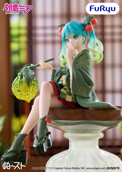 Hatsune Miku Noodle Stopper Figure - Flower Fairy Hozuki Green Color Ver. [Pre-Order Jan 2027]