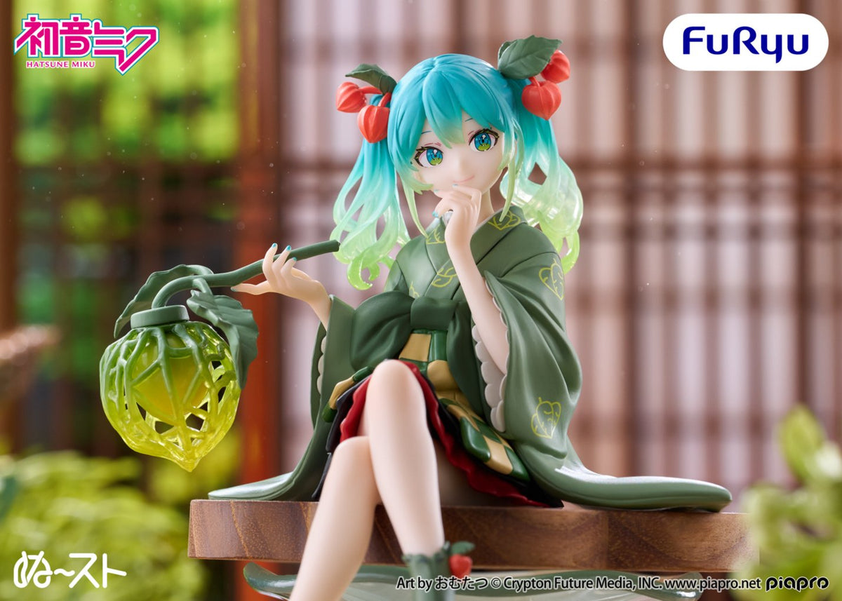 Hatsune Miku Noodle Stopper Figure - Flower Fairy Hozuki Green Color Ver. [Pre-Order Jan 2027]