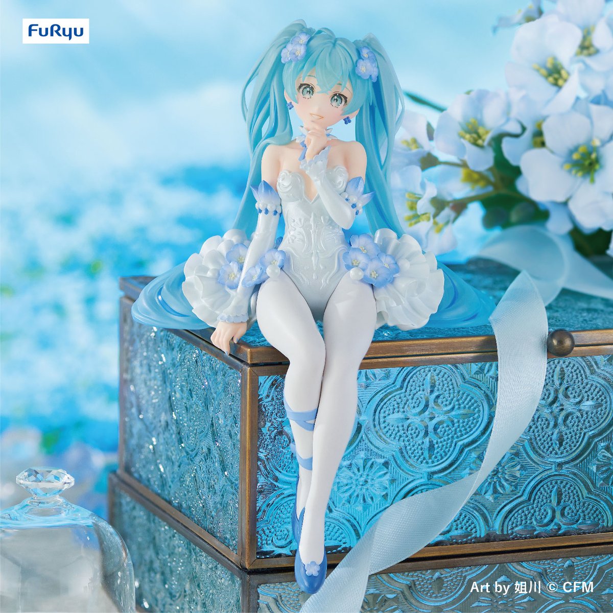 Hatsune Miku Noodle Stopper Figure - Flower Fairy Nemophila