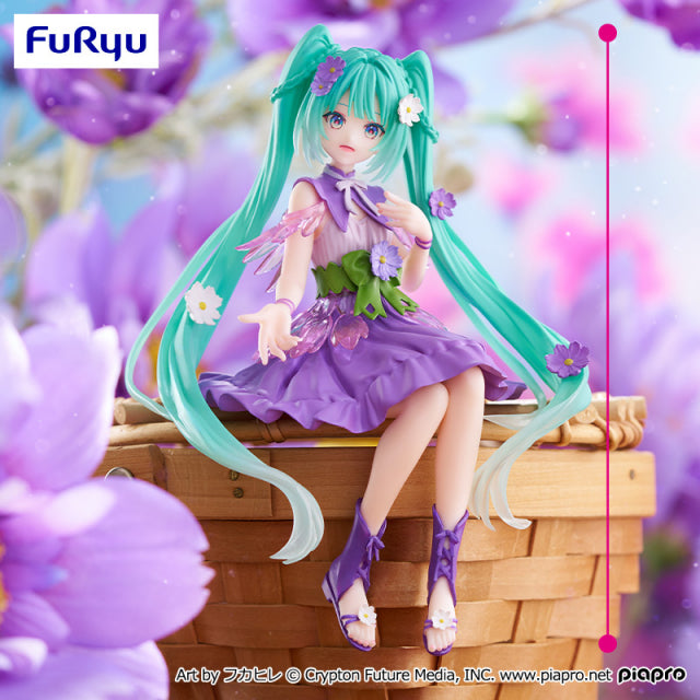 Hatsune Miku Noodle Stopper Figure - Flower Fairy Purple Cosmos [Pre-Order Sep 2025]