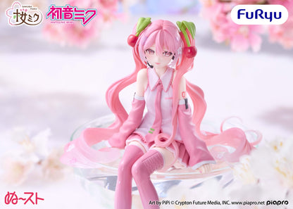 Hatsune Miku Noodle Stopper Figure - Sakura Miku 2026  Smiling Ver. [Pre-order Mar 2027]