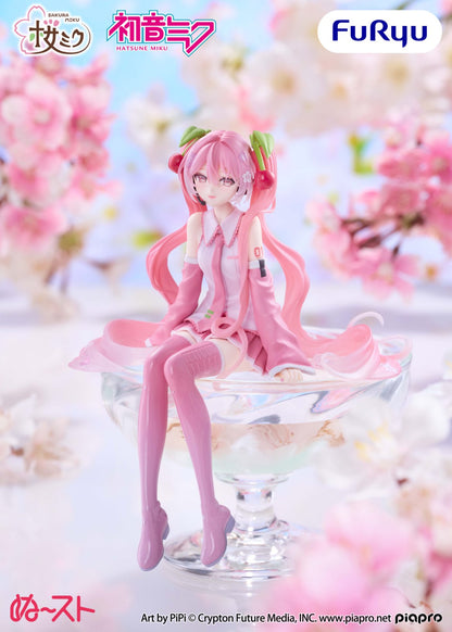 Hatsune Miku Noodle Stopper Figure - Sakura Miku 2026  Smiling Ver. [Pre-order Mar 2027]