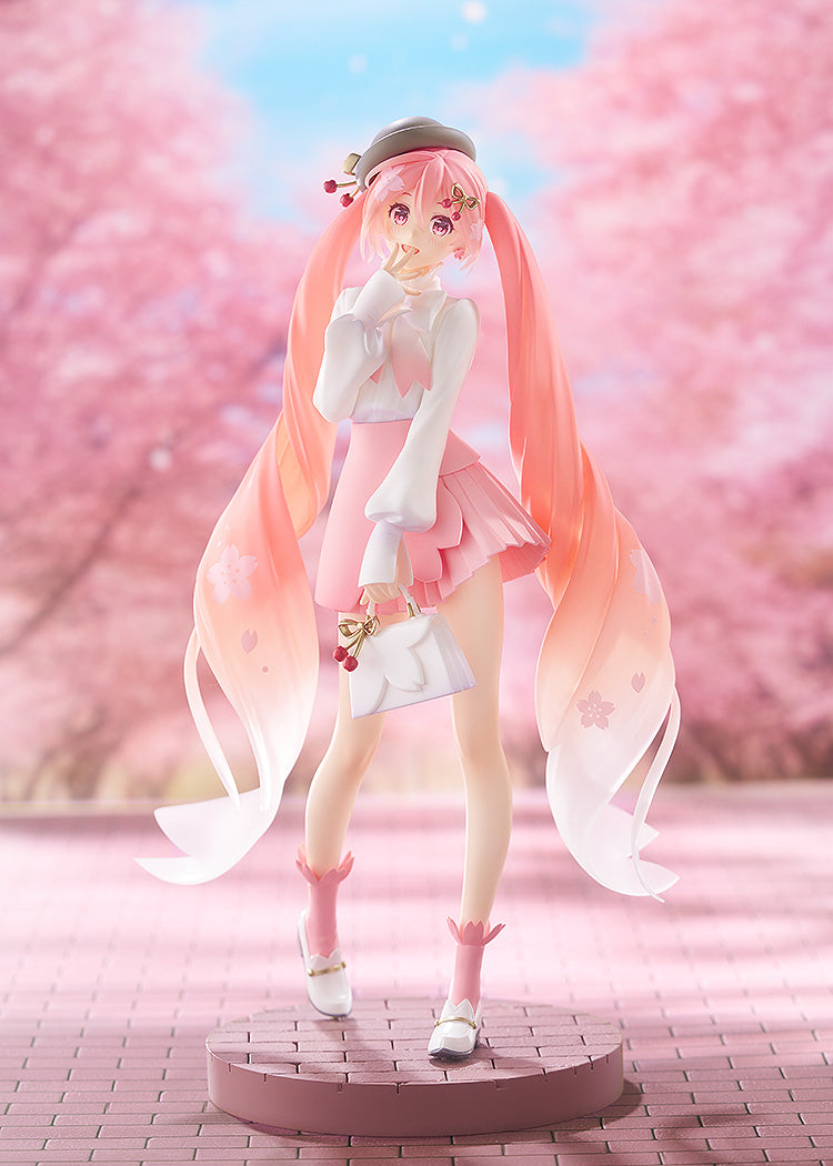 Hatsune Miku Pop up Parade Figure - Hatsune Miku Smile Value 2025 Sakura Miku Hanami Outfit Ver.