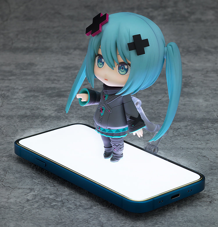 Hatsune Miku Project Sekai the Movie: A Broken World and Miku Who Can't Sing Nendoroid - Hatsune Miku World of Closed Windows Ver.
