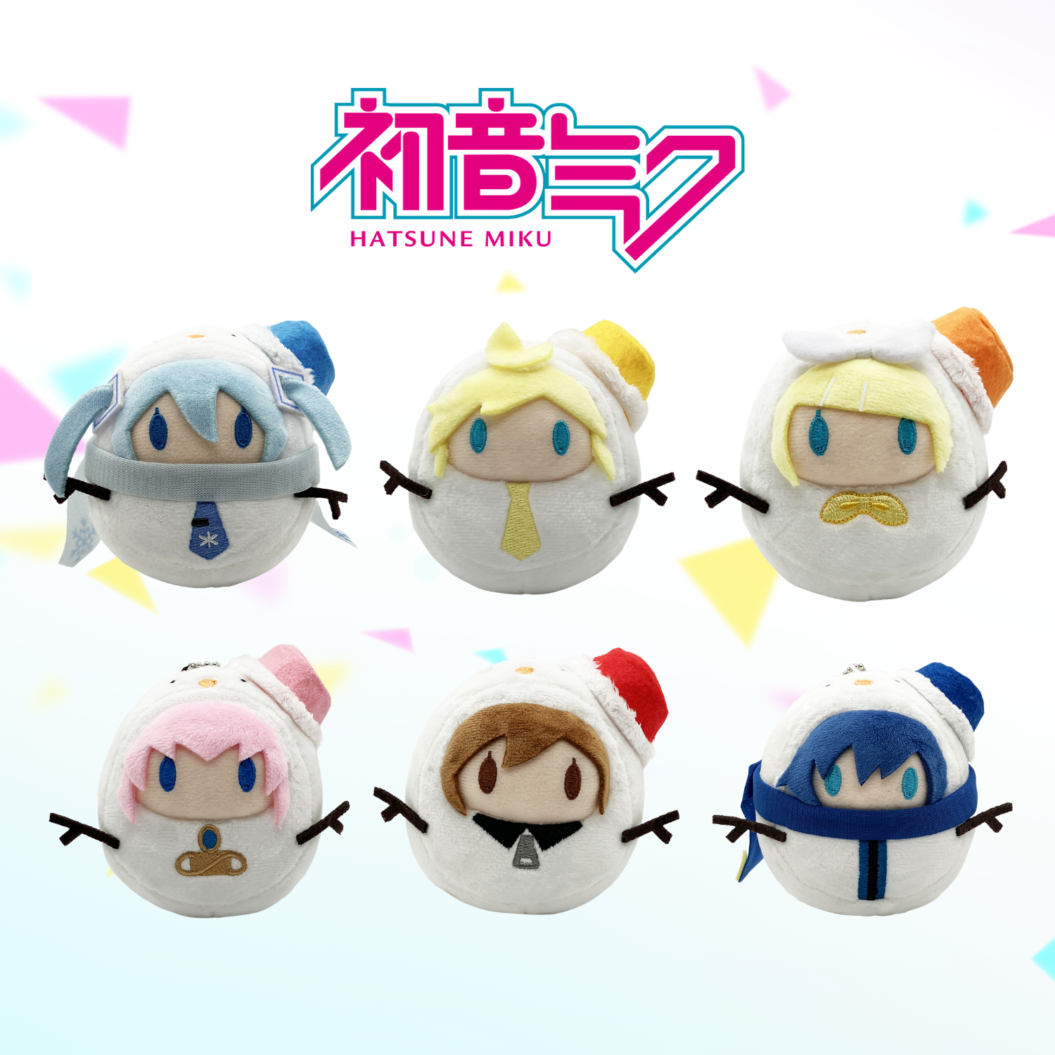 [Special Bundle] Hatsune Miku Series Snowman Plush - Complete Set of 6 Plushes [Pre-Order Oct 2026]