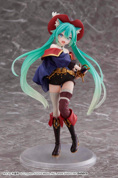Hatsune Miku Wonderland - Hatsune Miku Cat in Boots Figure