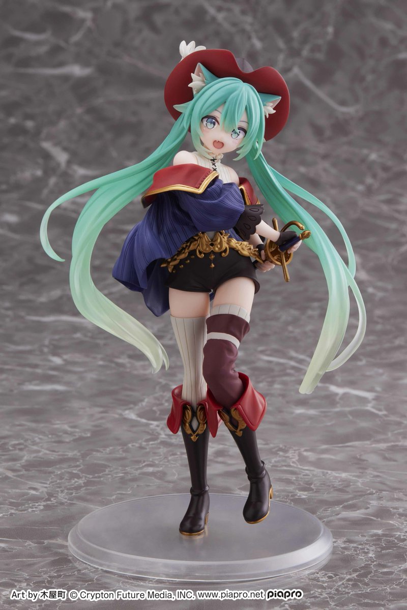 Hatsune Miku Wonderland - Hatsune Miku Cat in Boots Figure [Pre-Order Jan 2026]
