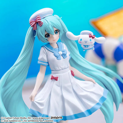 Hatsune Miku XStellar Figure - Hatsune Miku x Cinnamoroll Summer Ver. [Pre-Order Jul 2026]