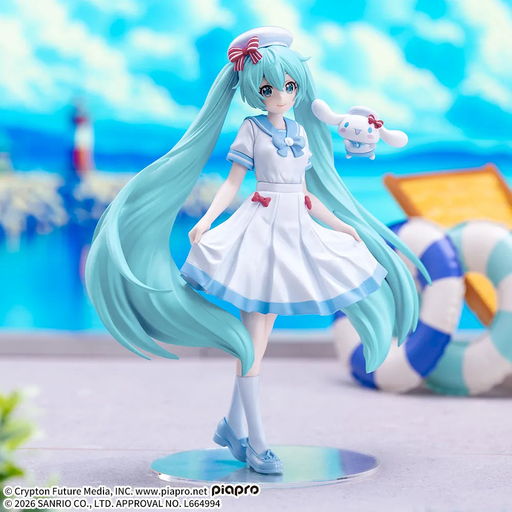 Hatsune Miku XStellar Figure - Hatsune Miku x Cinnamoroll Summer Ver. - Imagen 1