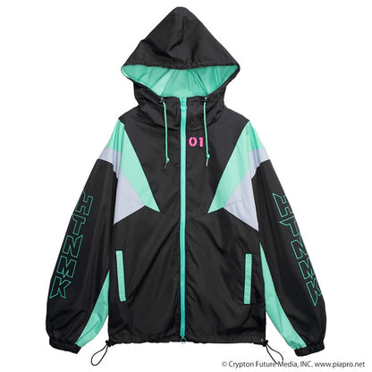 Hatsune Miku  x Listen Flavor - Mountain Parka Black