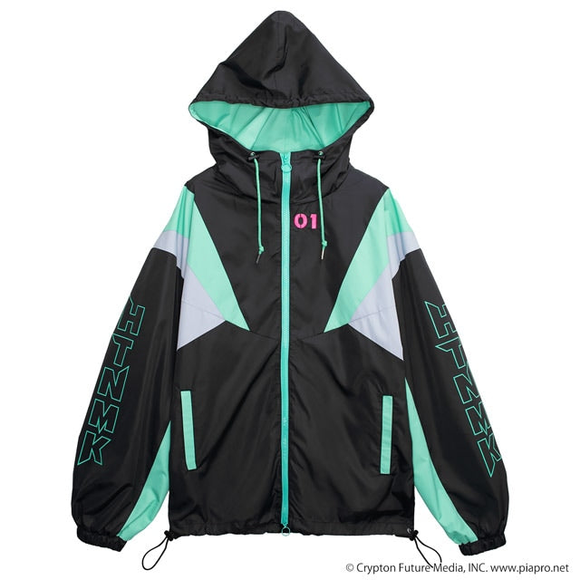 Hatsune Miku  x Listen Flavor - Mountain Parka Black