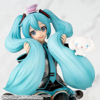 Hatsune Miku x Cinnamoroll Choconose Premium Figure - Hatsune Miku x Cinnamoroll  Fluffy Ver. [Pre-order Jun 2026]