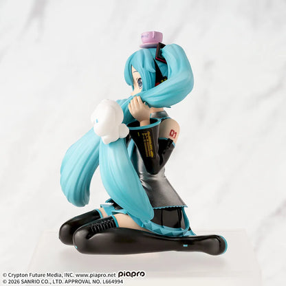 Hatsune Miku x Cinnamoroll Choconose Premium Figure - Hatsune Miku x Cinnamoroll  Fluffy Ver. [Pre-order Jun 2026]