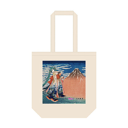 Hatsune Miku x Katsushika Hokusai - Hatsune Miku The Great Wave Off Kanagawa iXima Tote Bag (2 Types) [Pre-Order Oct 2026]