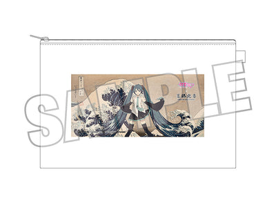 Hatsune Miku x Katsushika Hokusai by iXima - Pouch The Great Wave off Kanagawa [Pre-Order May 2026]