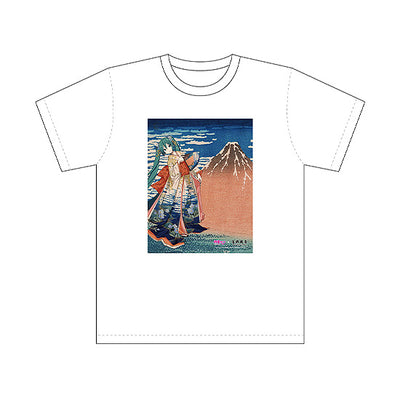 Hatsune Miku x Katsushika Hokusai by iXima - T-Shirt Fine Wind, Clear Morning [Pre-Order May 2026]