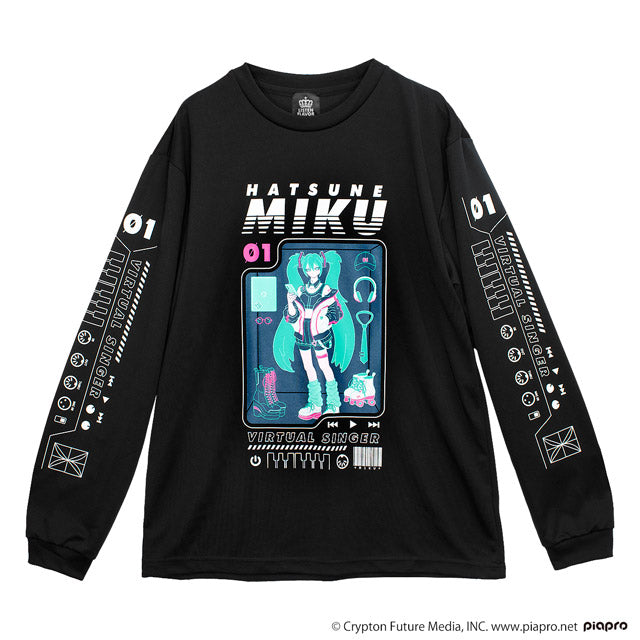 Hatsune Miku x Listen Flavor - Hatsune Miku Long T-shirt – JumpIchiban