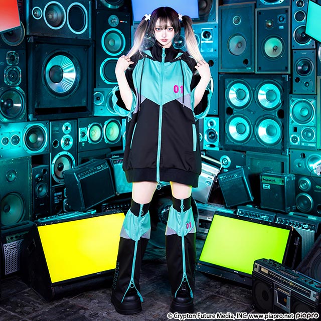 Hatsune Miku x Listen Flavor - Leg Cover