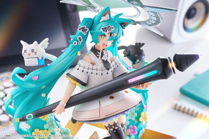 Hatsune Miku x Naoki Saito Spiritale 1/7 Scale Figure - Hatsune Miku Drawing Ver. [Pre-Order Oct 2026]