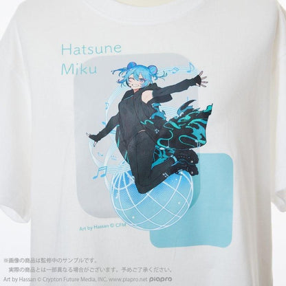 Hatsune Miku x Palude Expo 10th Anniversary - T-Shirt Design A (2 Types)