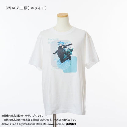 Hatsune Miku x Palude Expo 10th Anniversary - T-Shirt Design A (2 Types)