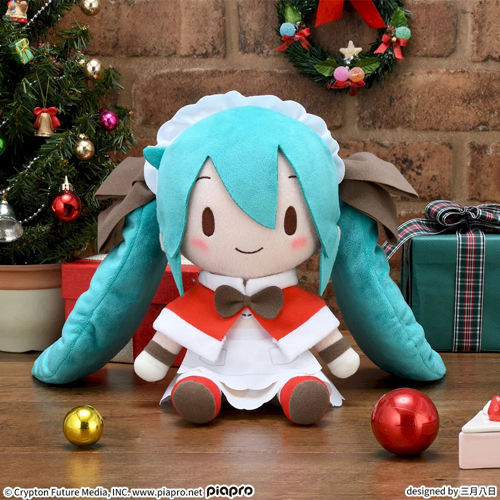 Hatsune Miku Fuwapuchi - Hatsune Miku Christmas Plush (2 Types) [Pre-Order Nov 2025]