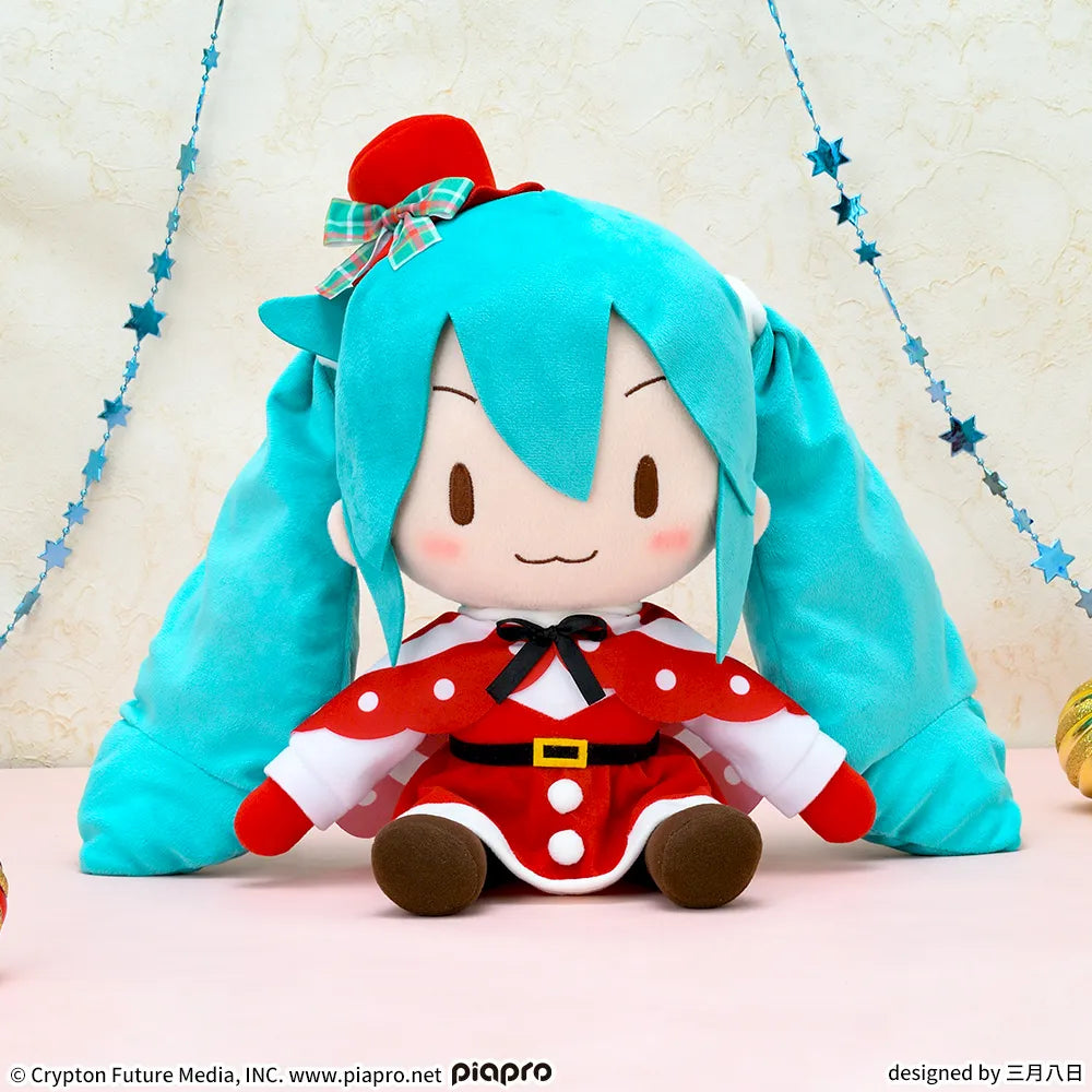 Hatsune Miku Fuwapuchi - Hatsune Miku Christmas Plush (2 Types) [Pre-Order Nov 2025]