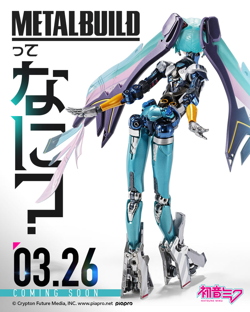 Miku Build Hatsune Miku Metal Build Figure - Hatsune Miku [Pre-Order Oct 2026 ...
