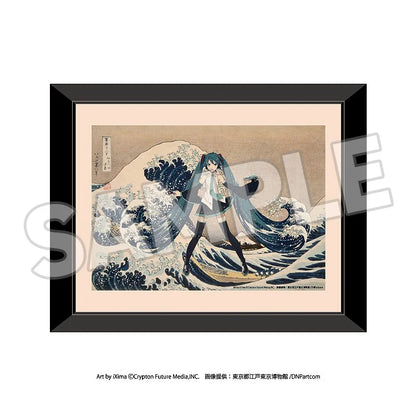 Hatsune Miku x Katsushika Hokusai - Reproduction of Thirty six Views of Mount Fuji The Great Wave off Kanagawa & Fine Wind, Clear Weather [Pre-Order Apr 2026]