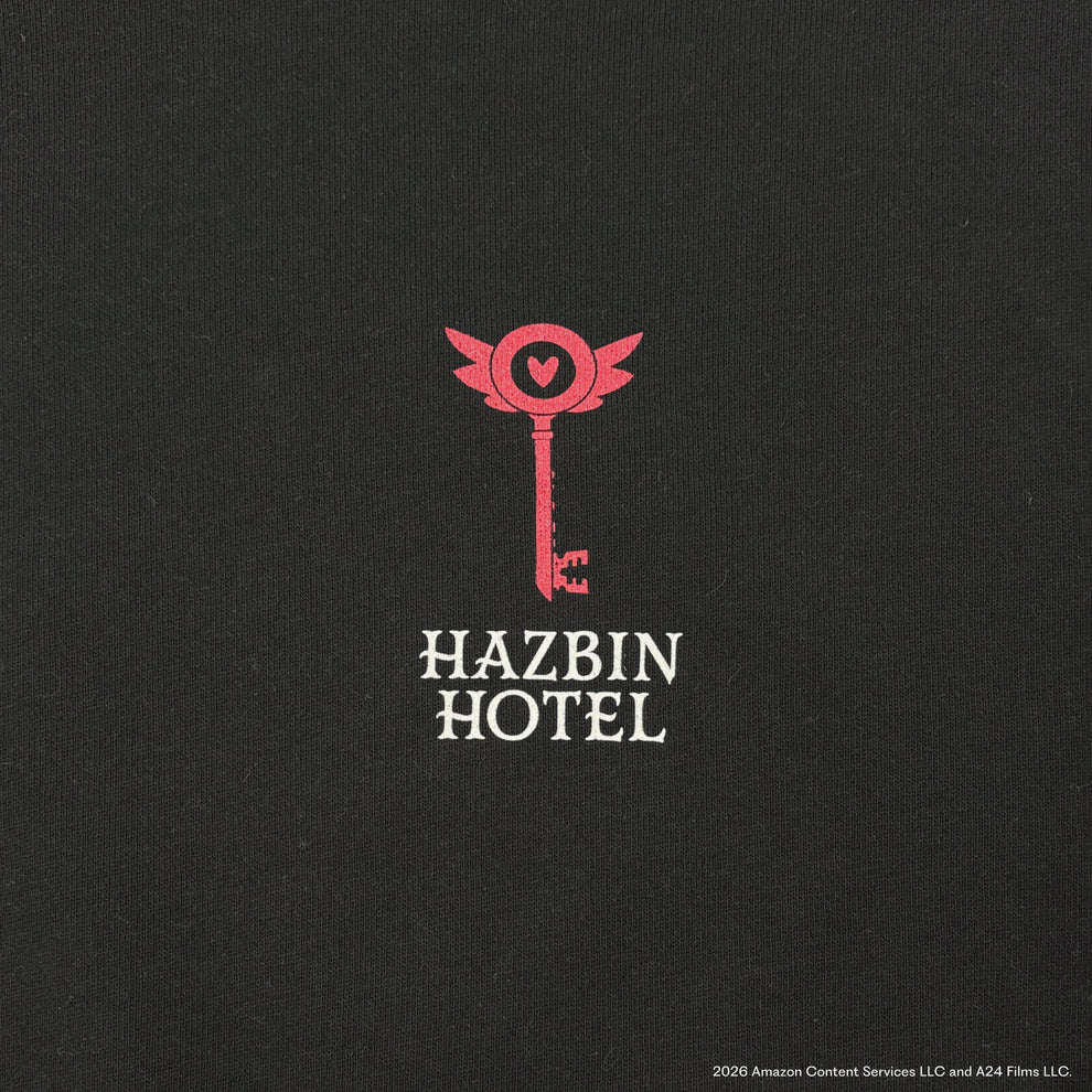 Hazbin Hotel - Alastor Back Print Pullover Hoodie