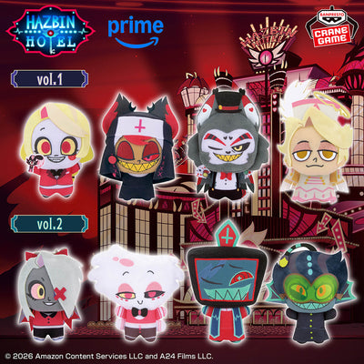 Hazbin Hotel Season 2 Plush Toys - Vol. 1 Complete Set of 4 Types